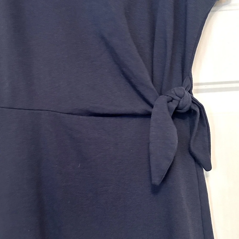 Old Navy Girl’s A-Line SS Dress XL/14 Navy Casual Knit Summer Everyday Basic